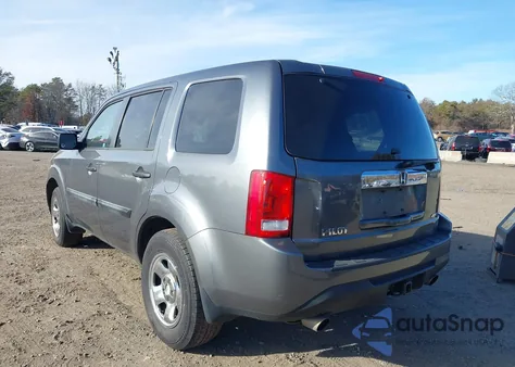 2013 Honda Pilot Lx из США, поврежденный, VIN 5FNYF4H29DB014310